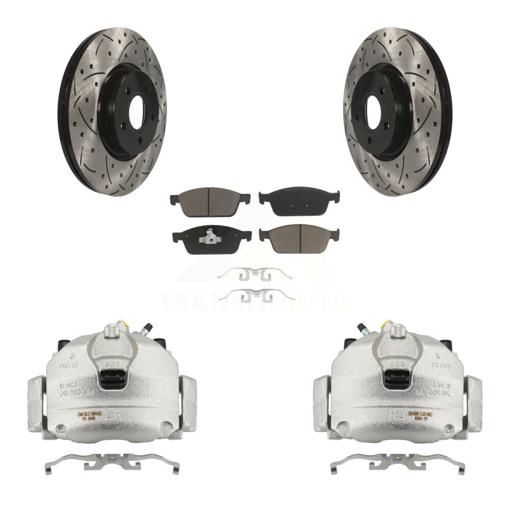 Disc Rotors and Brake Pads Kit-KCD-100018C - Kit.bestparts.ca