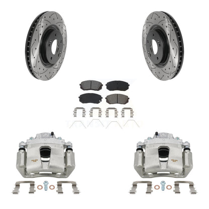 Disc Rotors and Brake Pads Kit-KCD-100021S - Kit.bestparts.ca