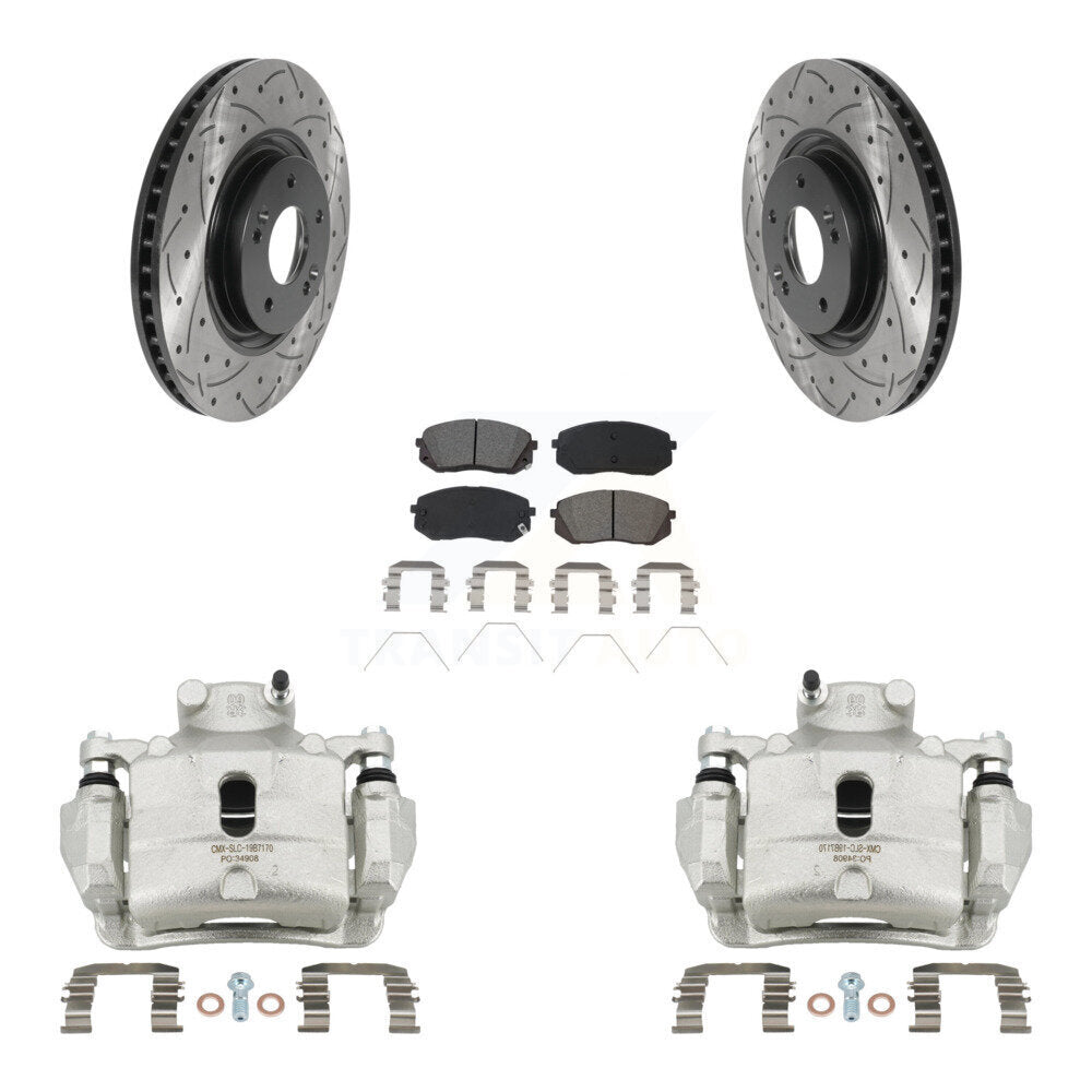 Disc Rotors and Brake Pads Kit-KCD-100022S - Kit.bestparts.ca