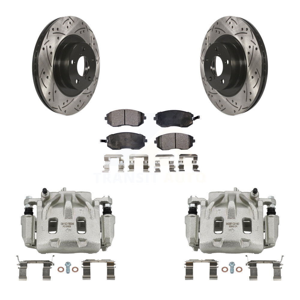 Disc Rotors and Brake Pads Kit-KCD-100023P - Kit.bestparts.ca Kit.bestparts.ca