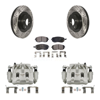 Disc Rotors and Brake Pads Kit-KCD-100023T - Kit.bestparts.ca