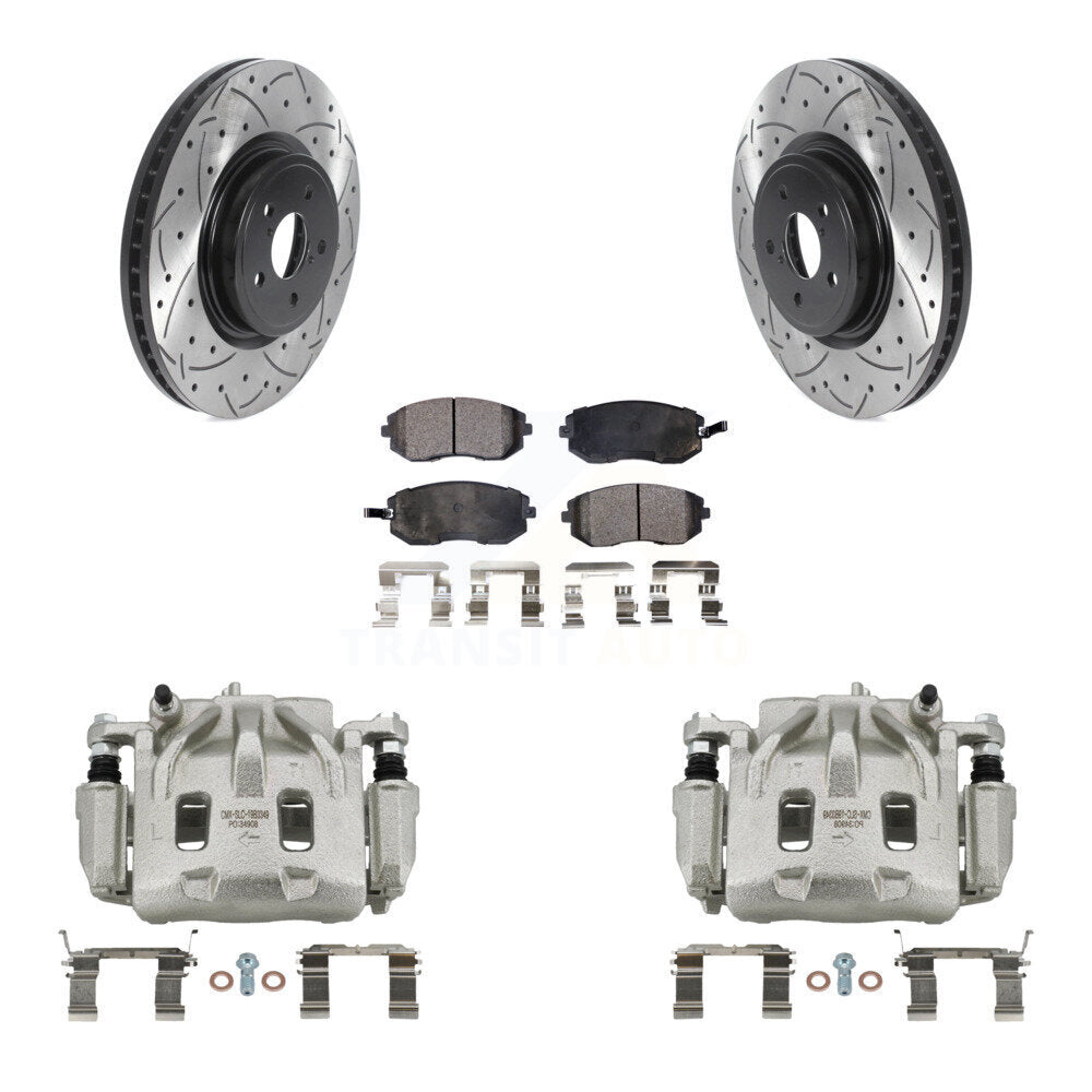 Disc Rotors and Brake Pads Kit-KCD-100025P - Kit.bestparts.ca
