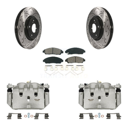 Disc Rotors and Brake Pads Kit-KCD-100025S - Kit.bestparts.ca