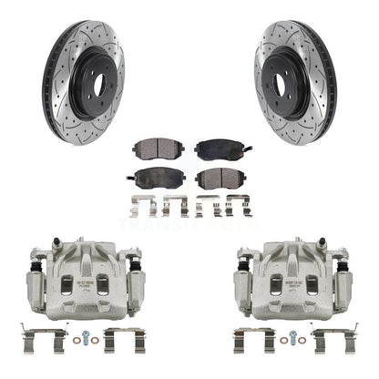 Disc Rotors and Brake Pads Kit-KCD-100025T - Kit.bestparts.ca