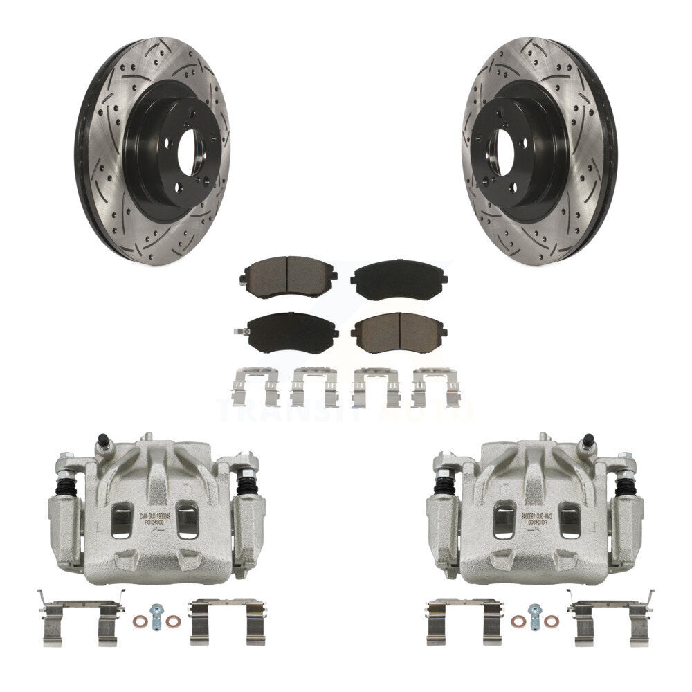 Disc Rotors and Brake Pads Kit-KCD-100032C - Kit.bestparts.ca Kit.bestparts.ca