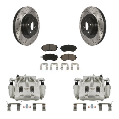 Disc Rotors and Brake Pads Kit-KCD-100032C - Kit.bestparts.ca