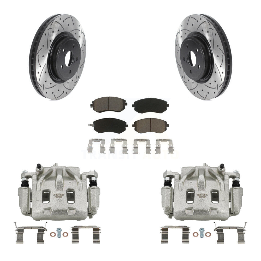 Disc Rotors and Brake Pads Kit-KCD-100035C - Kit.bestparts.ca