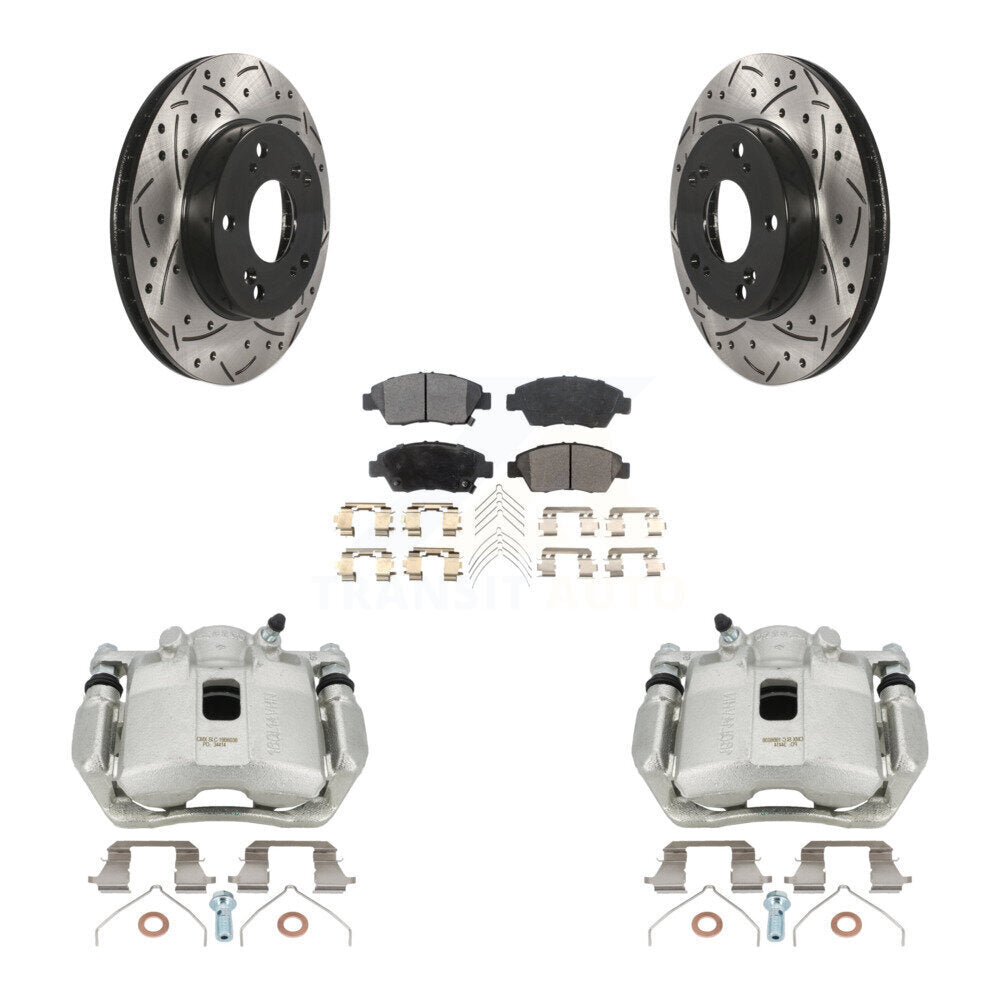 Disc Rotors and Brake Pads Kit-KCD-100035P - Kit.bestparts.ca
