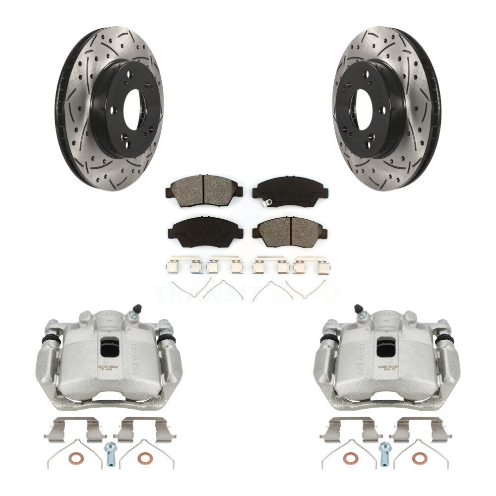 Disc Rotors and Brake Pads Kit-KCD-100035S - Kit.bestparts.ca Kit.bestparts.ca