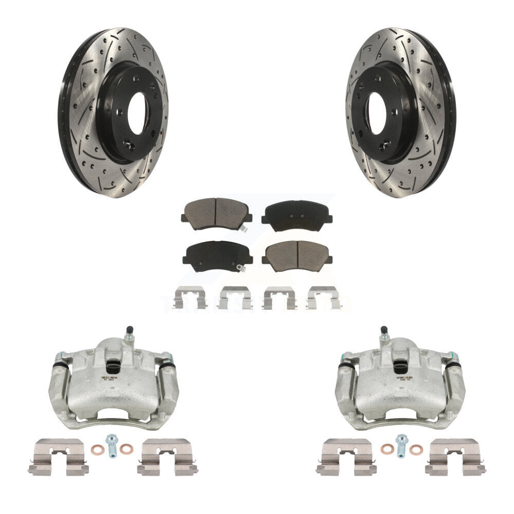 Disc Rotors and Brake Pads Kit-KCD-100036C - Kit.bestparts.ca Kit.bestparts.ca