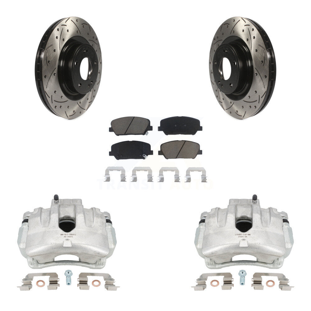 Disc Rotors and Brake Pads Kit-KCD-100037C - Kit.bestparts.ca Kit.bestparts.ca