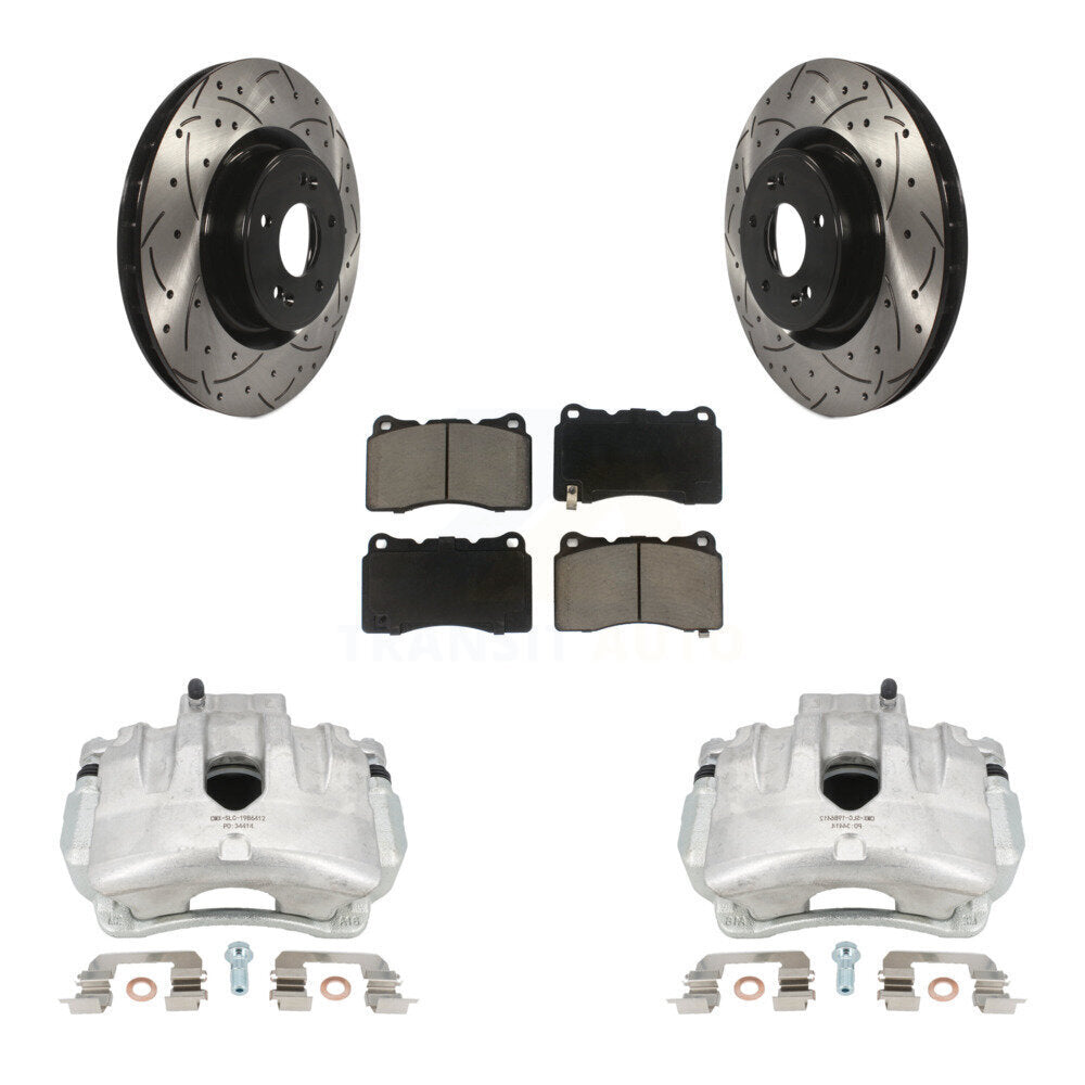 Disc Rotors and Brake Pads Kit-KCD-100038C - Kit.bestparts.ca Kit.bestparts.ca