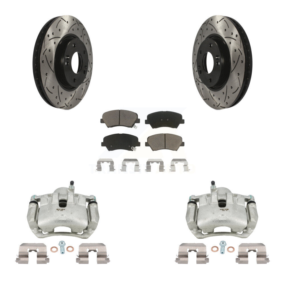 Disc Rotors and Brake Pads Kit-KCD-100039C - Kit.bestparts.ca Kit.bestparts.ca
