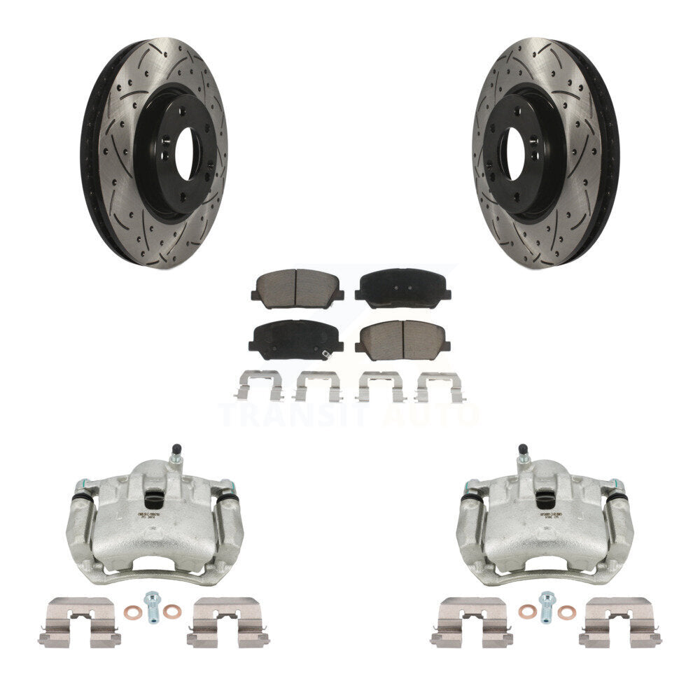 Disc Rotors and Brake Pads Kit-KCD-100041C - Kit.bestparts.ca Kit.bestparts.ca