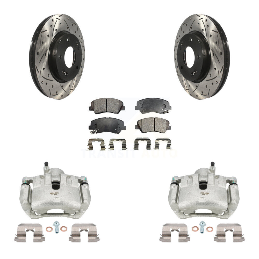 Disc Rotors and Brake Pads Kit-KCD-100041P - Kit.bestparts.ca