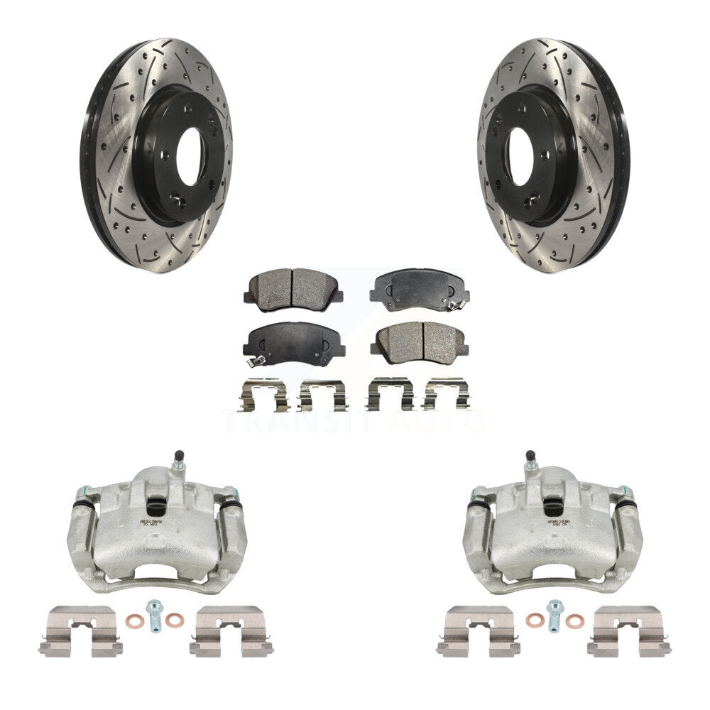 Disc Rotors and Brake Pads Kit-KCD-100042P - Kit.bestparts.ca Kit.bestparts.ca