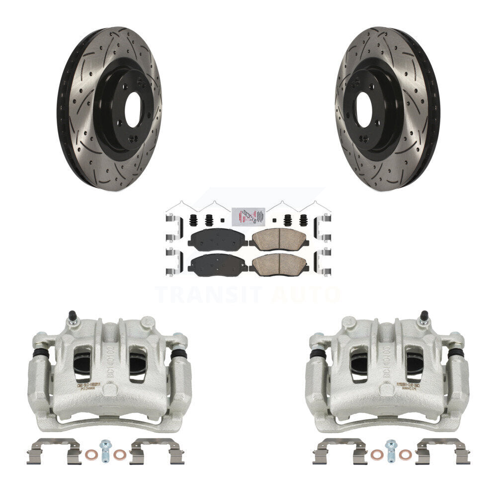 Disc Rotors and Brake Pads Kit-KCD-100043N - Kit.bestparts.ca Kit.bestparts.ca