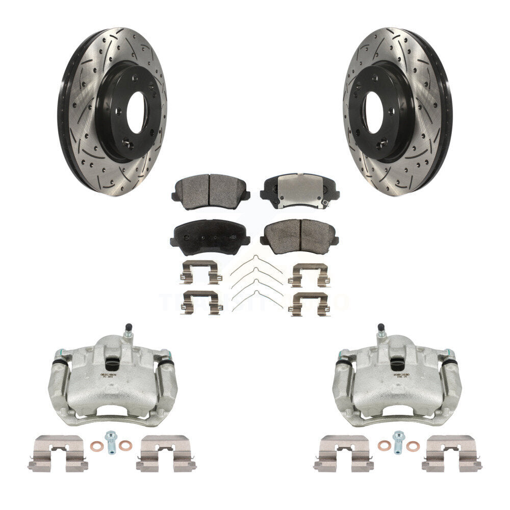 Disc Rotors and Brake Pads Kit-KCD-100045P - Kit.bestparts.ca Kit.bestparts.ca
