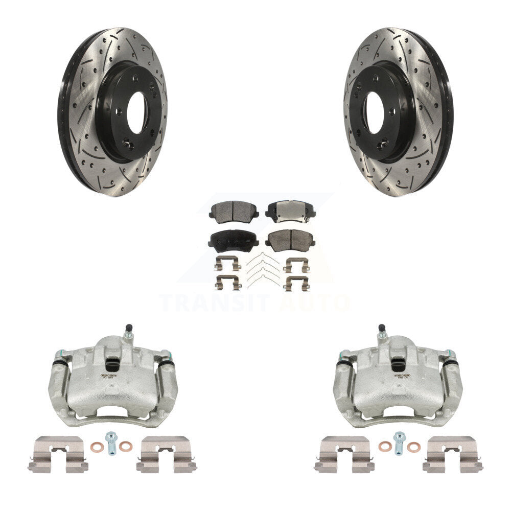 Disc Rotors and Brake Pads Kit-KCD-100045T - Kit.bestparts.ca Kit.bestparts.ca