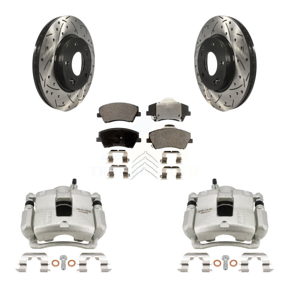 Disc Rotors and Brake Pads Kit-KCD-100048T - Kit.bestparts.ca Kit.bestparts.ca
