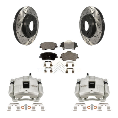 Disc Rotors and Brake Pads Kit-KCD-100048T - Kit.bestparts.ca