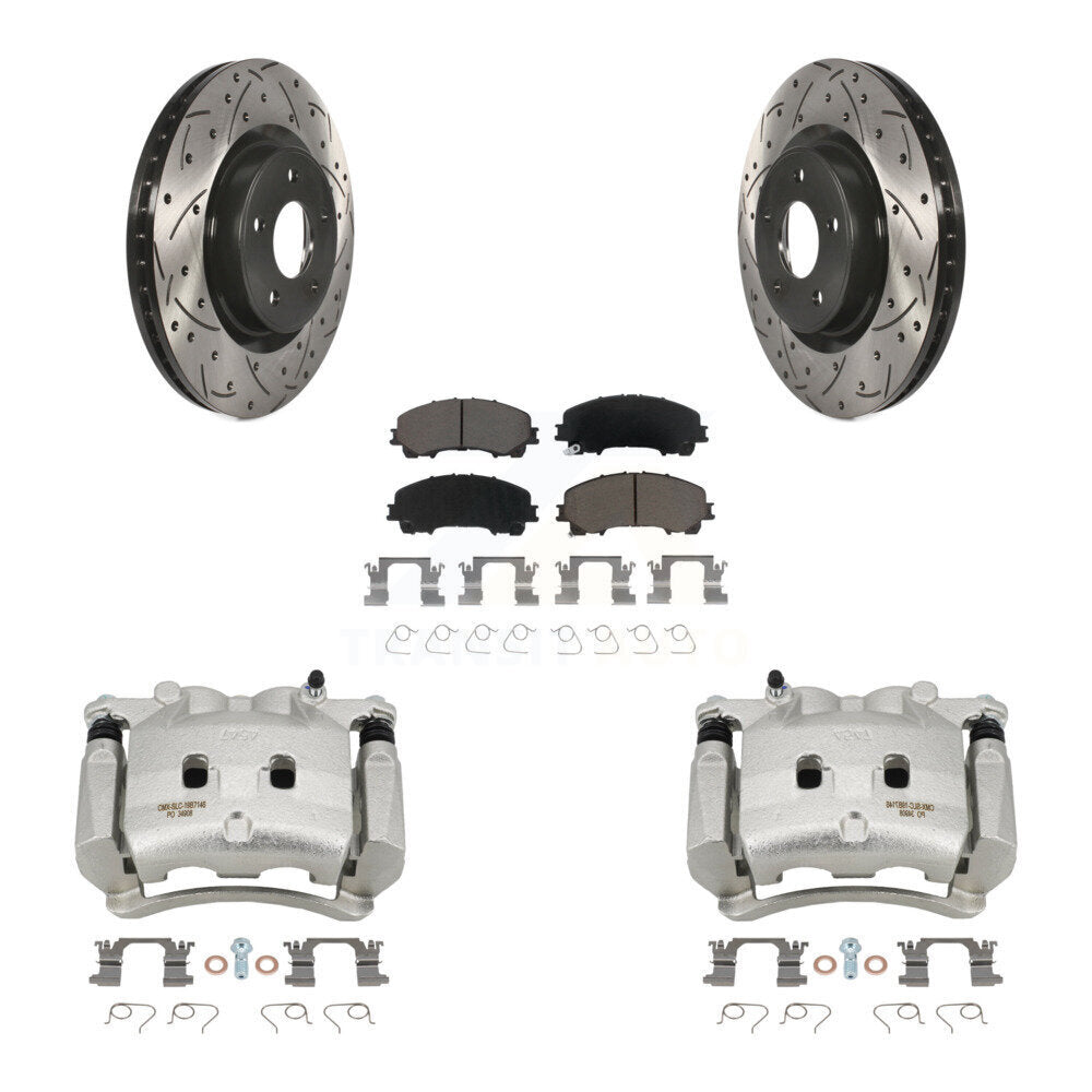 Disc Rotors and Brake Pads Kit-KCD-100052C - Kit.bestparts.ca Kit.bestparts.ca