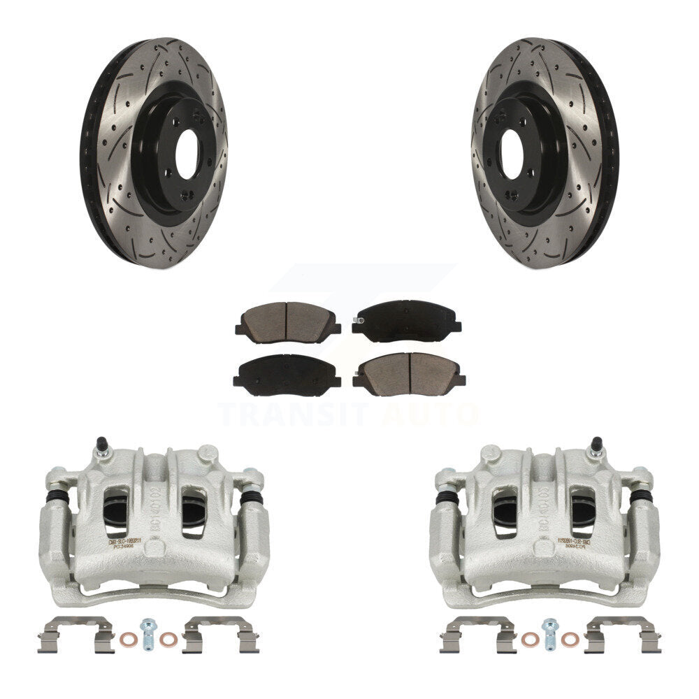 Disc Rotors and Brake Pads Kit-KCD-100056C - Kit.bestparts.ca Kit.bestparts.ca