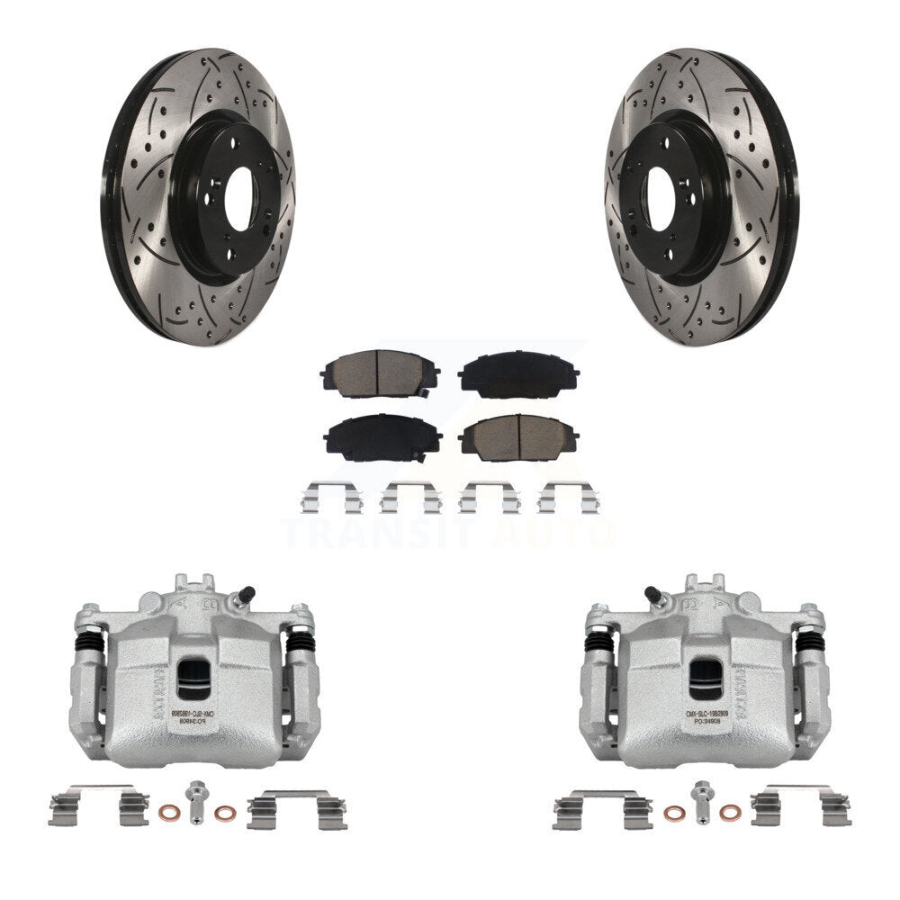 Disc Rotors and Brake Pads Kit-KCD-100062C - Kit.bestparts.ca Kit.bestparts.ca