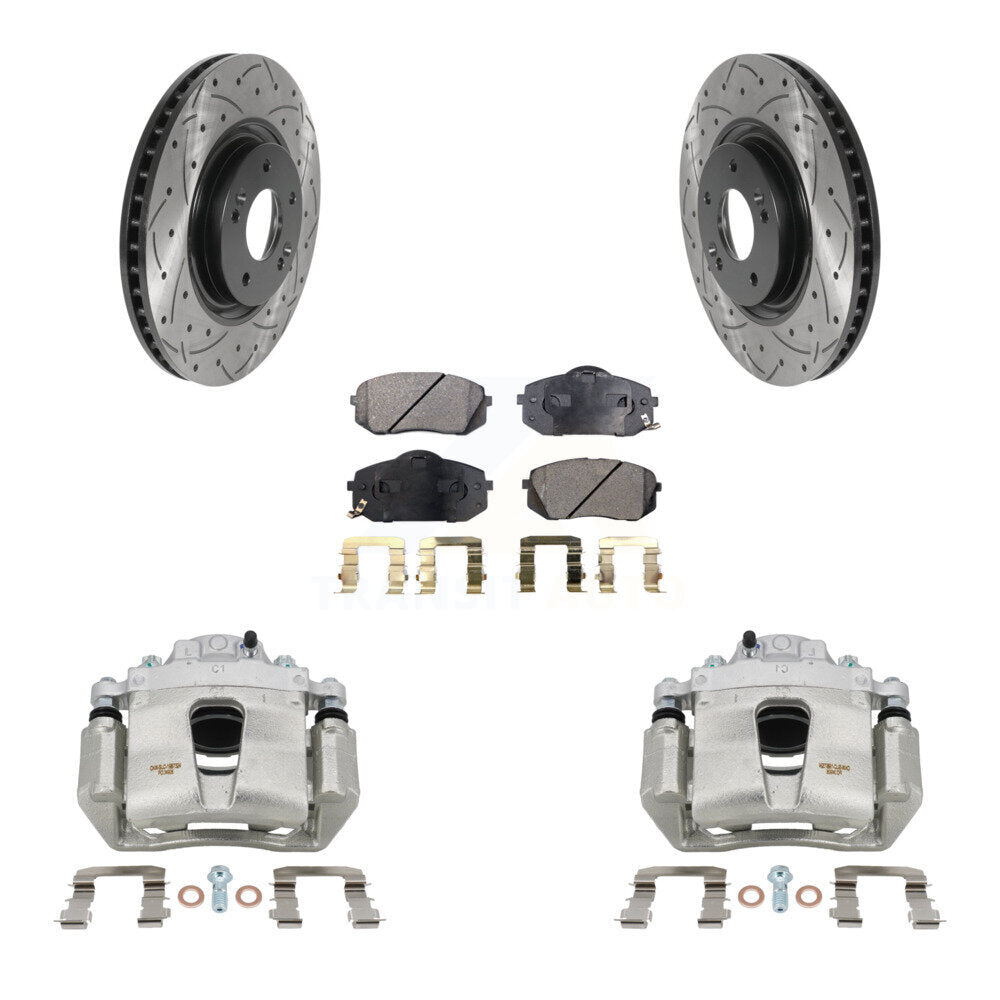 Disc Rotors and Brake Pads Kit-KCD-100068T - Kit.bestparts.ca Kit.bestparts.ca