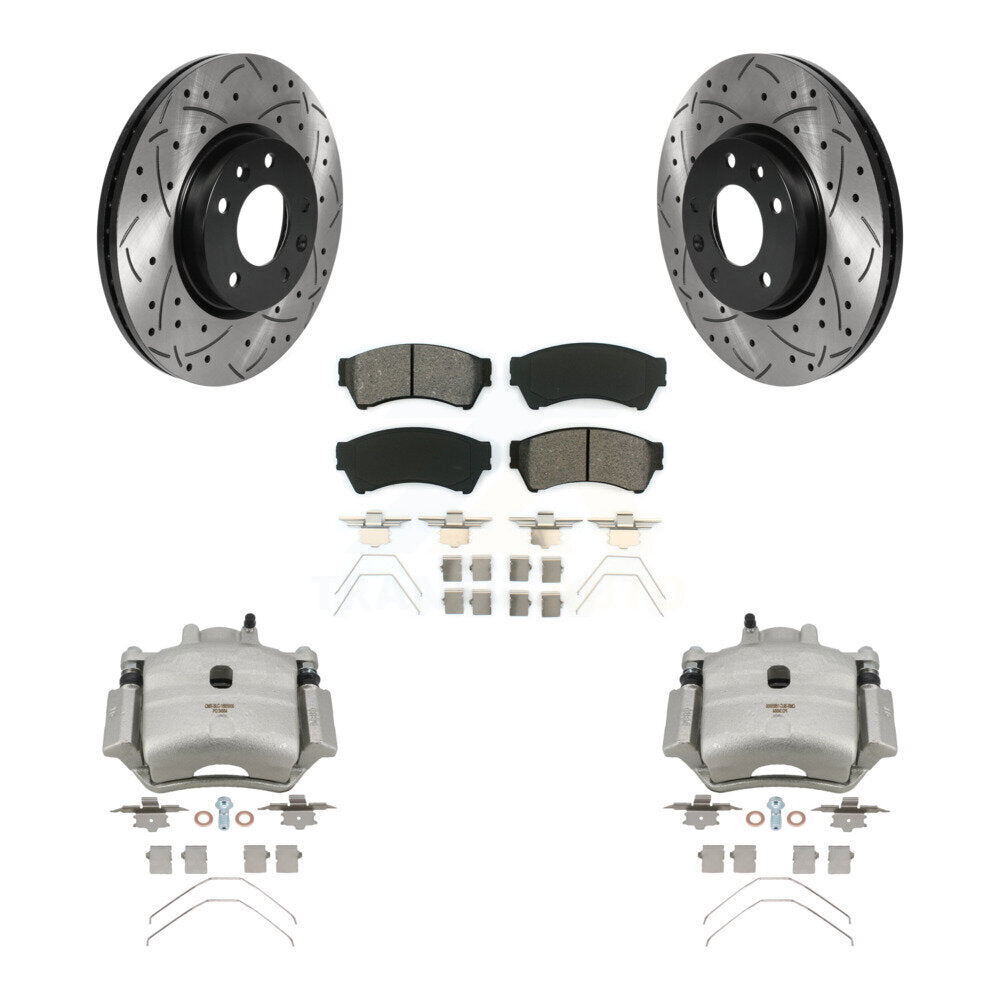Disc Rotors and Brake Pads Kit-KCD-100070S - Kit.bestparts.ca