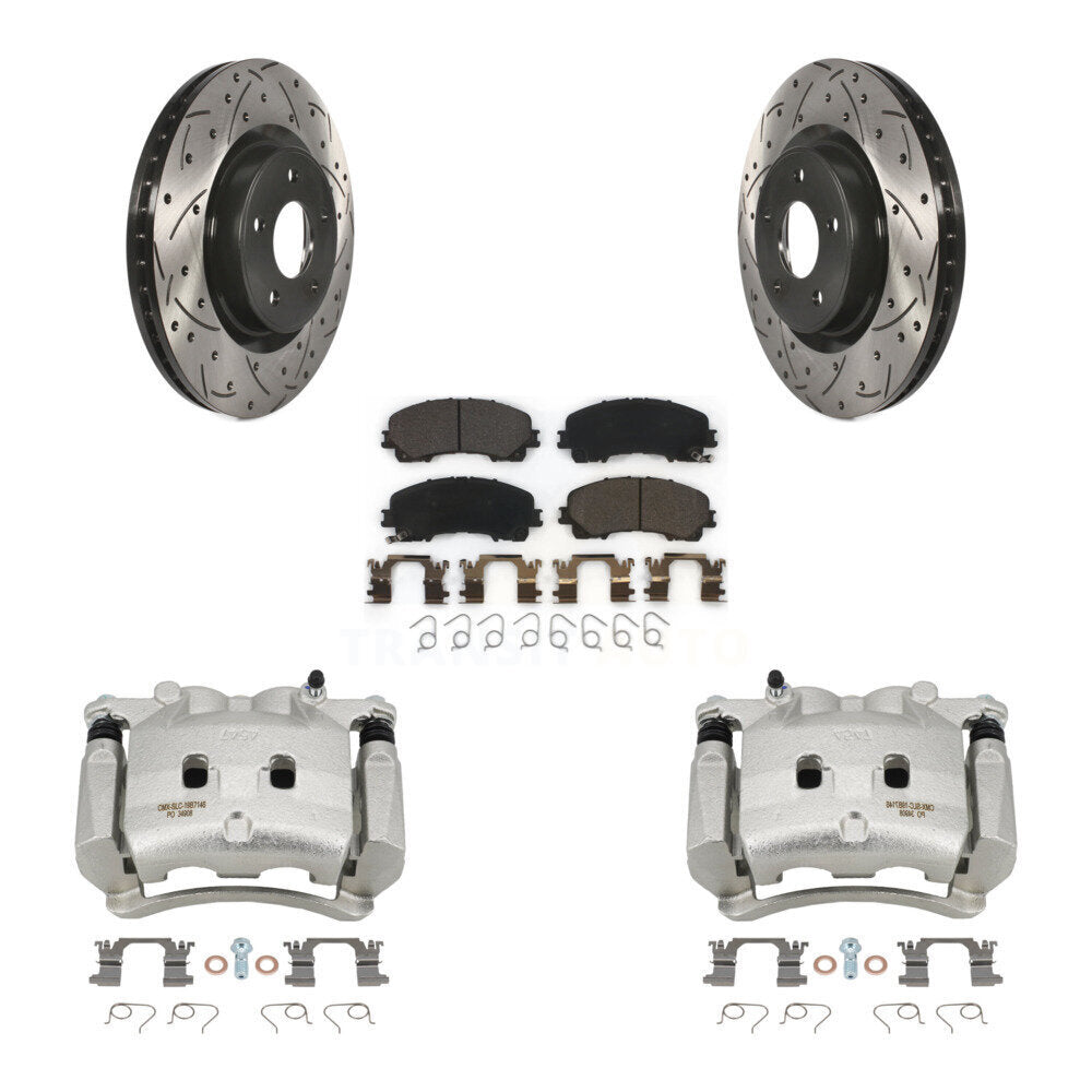 Disc Rotors and Brake Pads Kit-KCD-100075T - Kit.bestparts.ca Kit.bestparts.ca