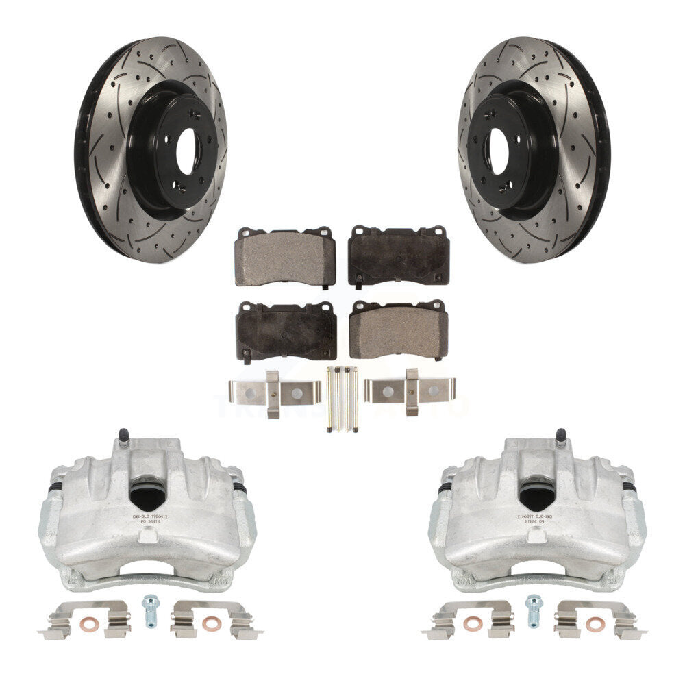 Disc Rotors and Brake Pads Kit-KCD-100077P - Kit.bestparts.ca