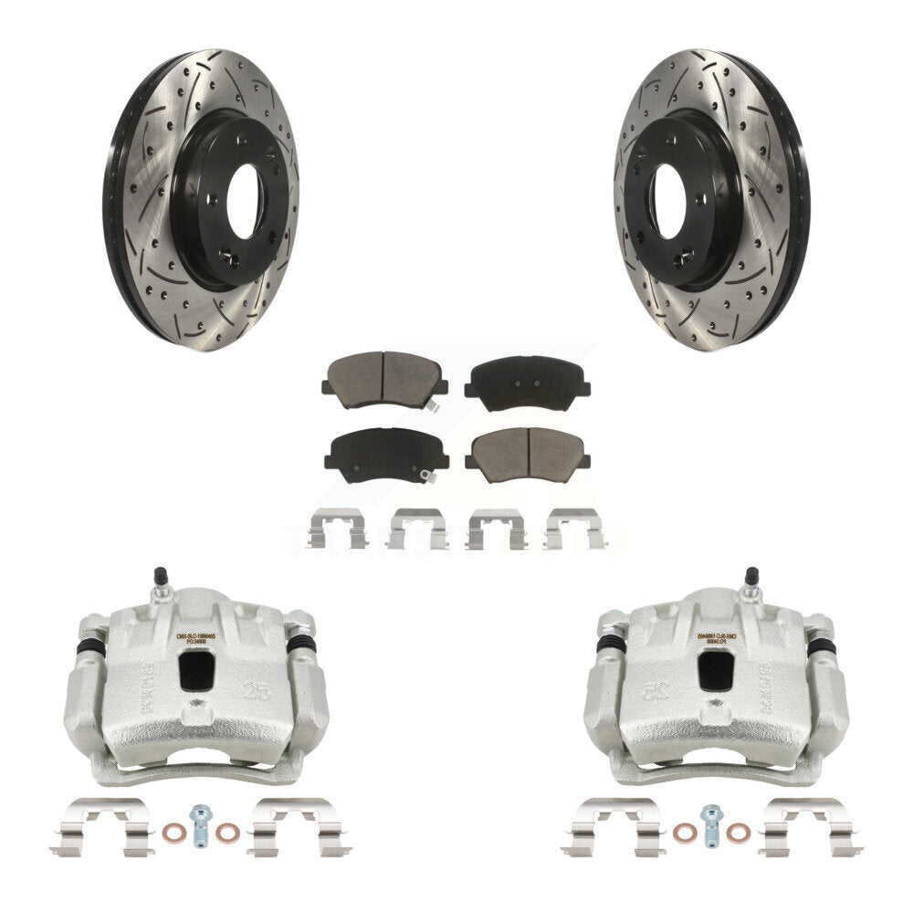 Disc Rotors and Brake Pads Kit-KCD-100091C - Kit.bestparts.ca