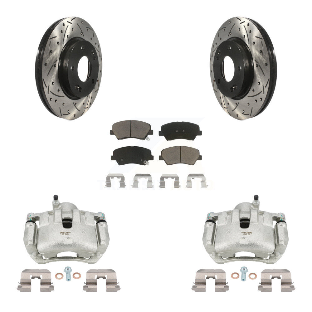 Disc Rotors and Brake Pads Kit-KCD-100092C - Kit.bestparts.ca