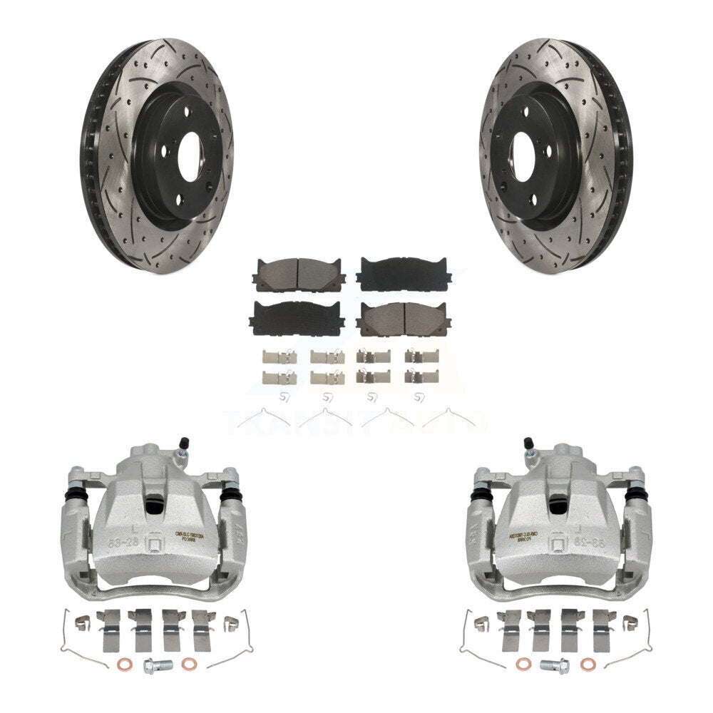 Disc Rotors and Brake Pads Kit-KCD-100097C - Kit.bestparts.ca