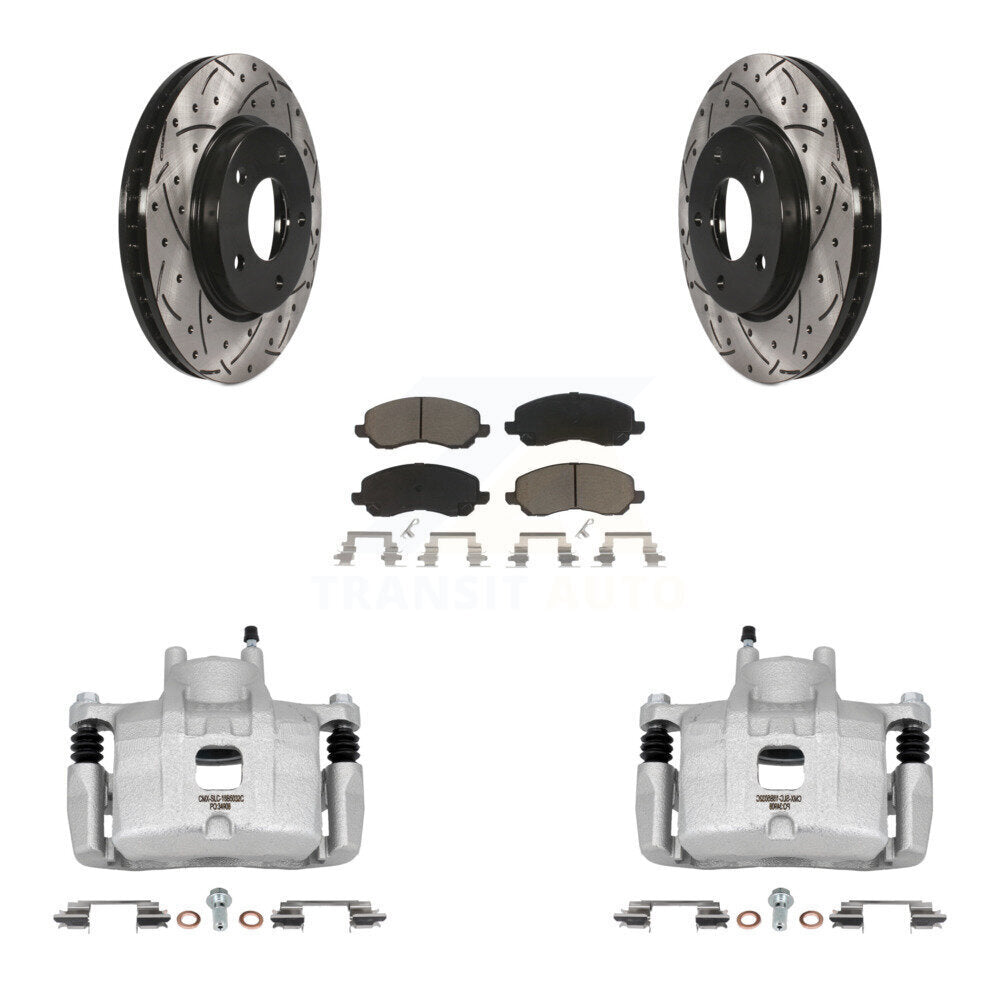 Disc Rotors and Brake Pads Kit-KCD-100098C - Kit.bestparts.ca