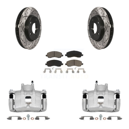 Disc Rotors and Brake Pads Kit-KCD-100098C - Kit.bestparts.ca