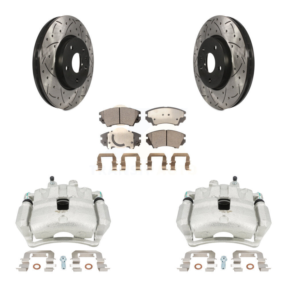 Disc Rotors and Brake Pads Kit-KCD-100100P - Kit.bestparts.ca Kit.bestparts.ca