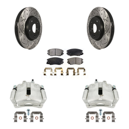 Disc Rotors and Brake Pads Kit-KCD-100102P - Kit.bestparts.ca
