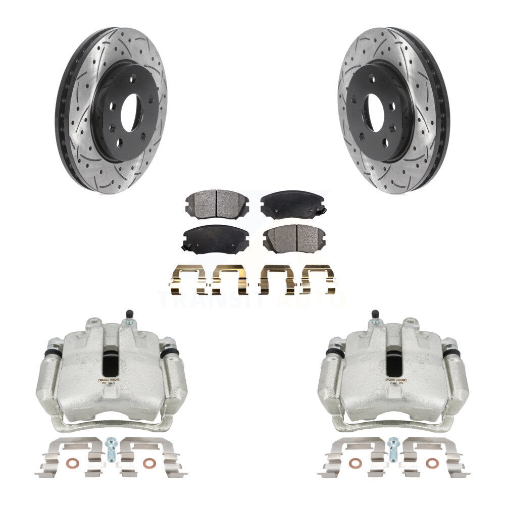 Disc Rotors and Brake Pads Kit-KCD-100106T - Kit.bestparts.ca
