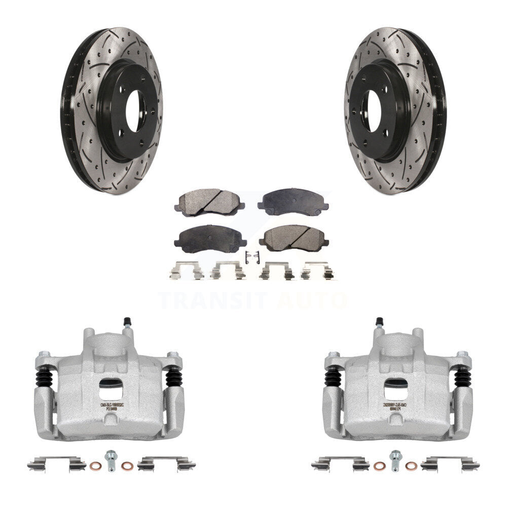 Disc Rotors and Brake Pads Kit-KCD-100112T - Kit.bestparts.ca