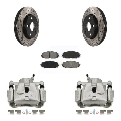 Disc Rotors and Brake Pads Kit-KCD-100117S - Kit.bestparts.ca