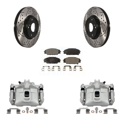 Disc Rotors and Brake Pads Kit-KCD-100117T - Kit.bestparts.ca
