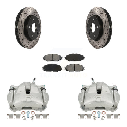Disc Rotors and Brake Pads Kit-KCD-100123S - Kit.bestparts.ca