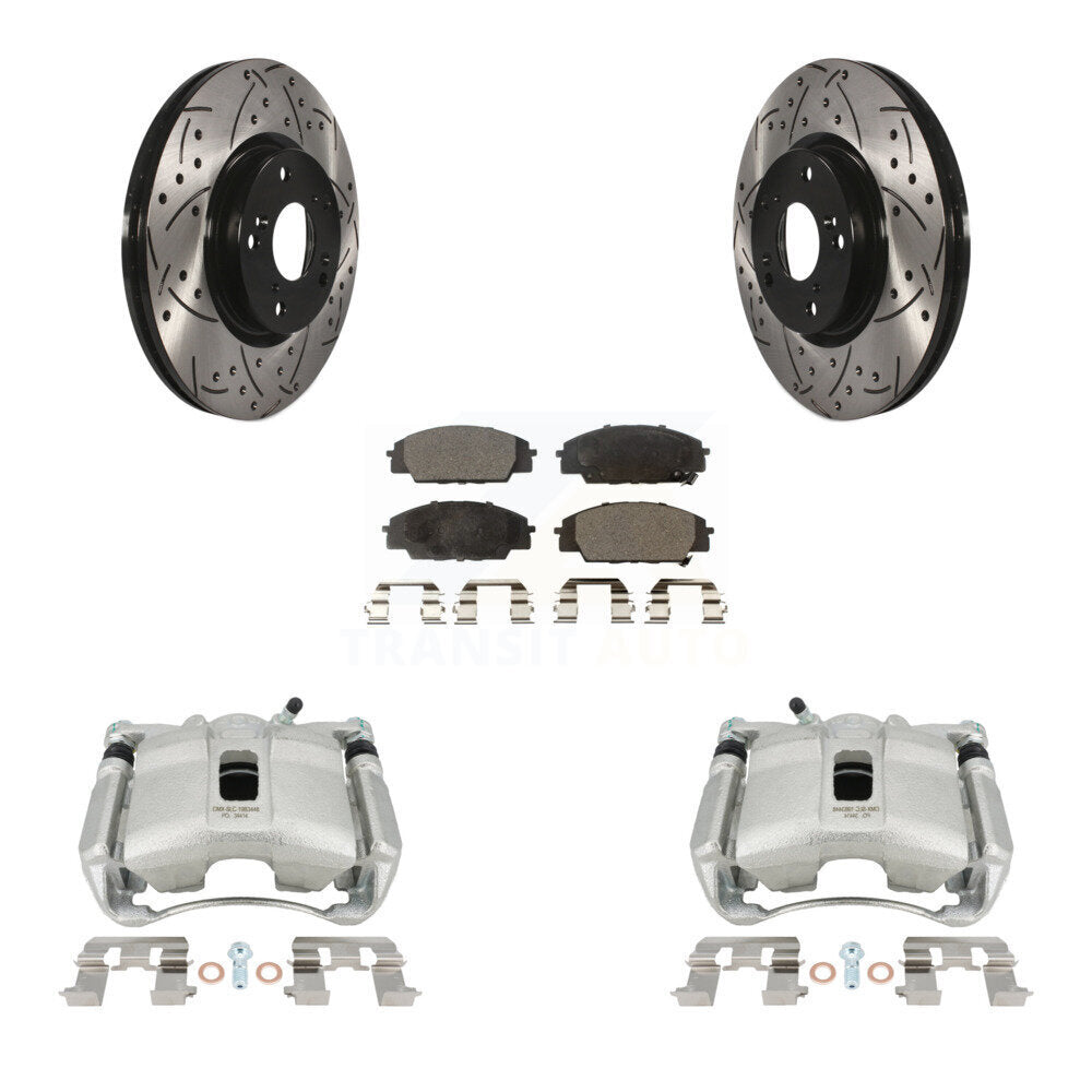 Disc Rotors and Brake Pads Kit-KCD-100124T - Kit.bestparts.ca Kit.bestparts.ca
