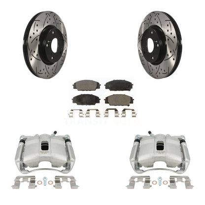 Disc Rotors and Brake Pads Kit-KCD-100124T - Kit.bestparts.ca