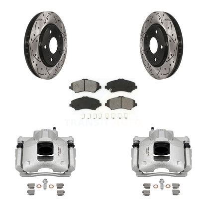 Disc Rotors and Brake Pads Kit-KCD-100127S - Kit.bestparts.ca