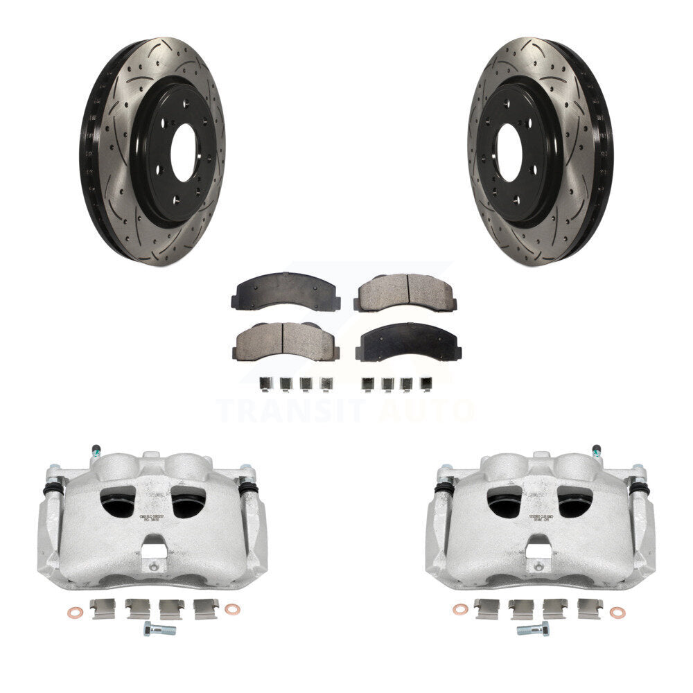Disc Rotors and Brake Pads Kit-KCD-100131P - Kit.bestparts.ca