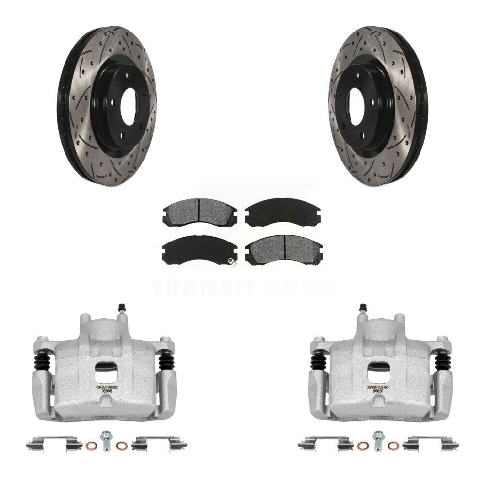 Disc Rotors and Brake Pads Kit-KCD-100135S - Kit.bestparts.ca
