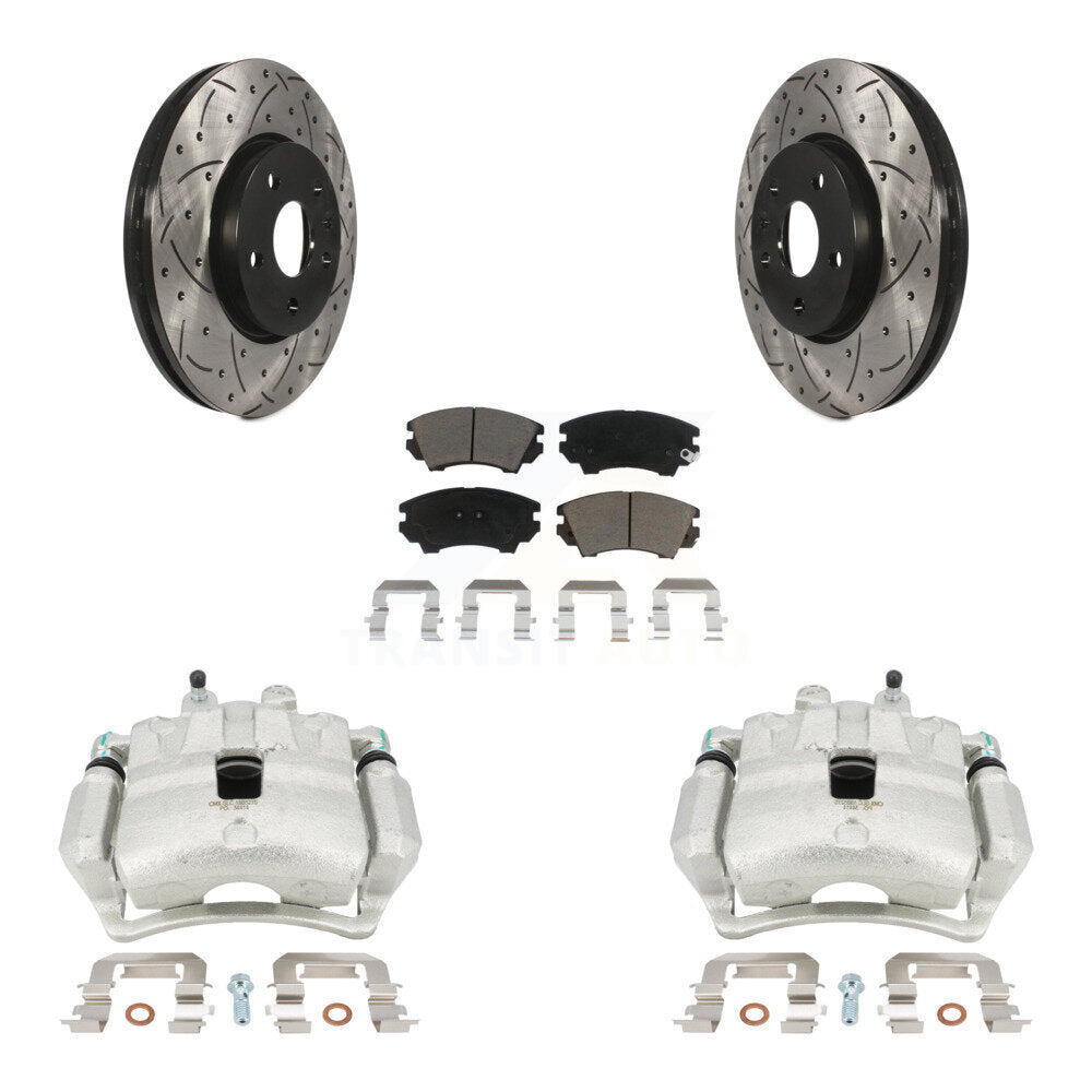 Disc Rotors and Brake Pads Kit-KCD-100139C - Kit.bestparts.ca